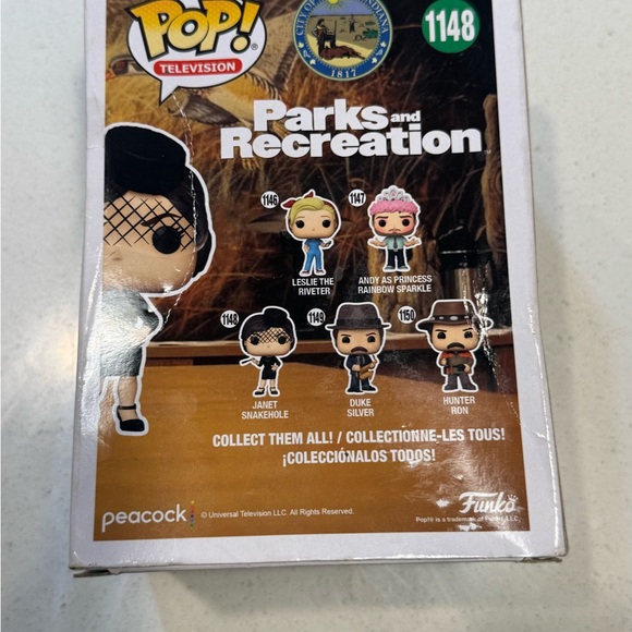 Funko Parks and Recreation Janet Snakehole Figure - NEVER opened - Picture 3 of 12
